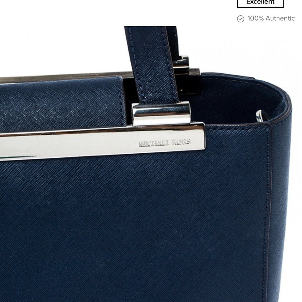 Michael Kors Navy Blue Handbag